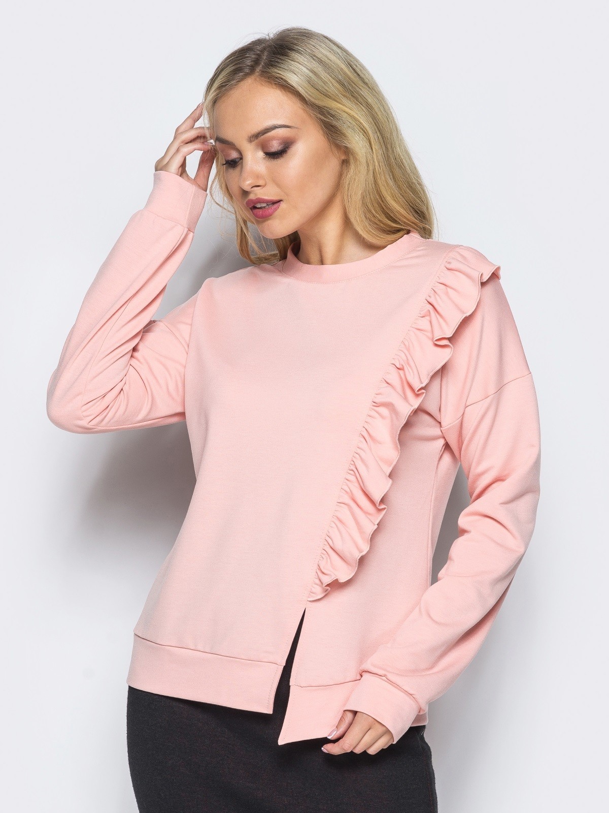 

Свитшот REMISE STORE V187  розовый, Свитшот REMISE STORE V187 S розовый