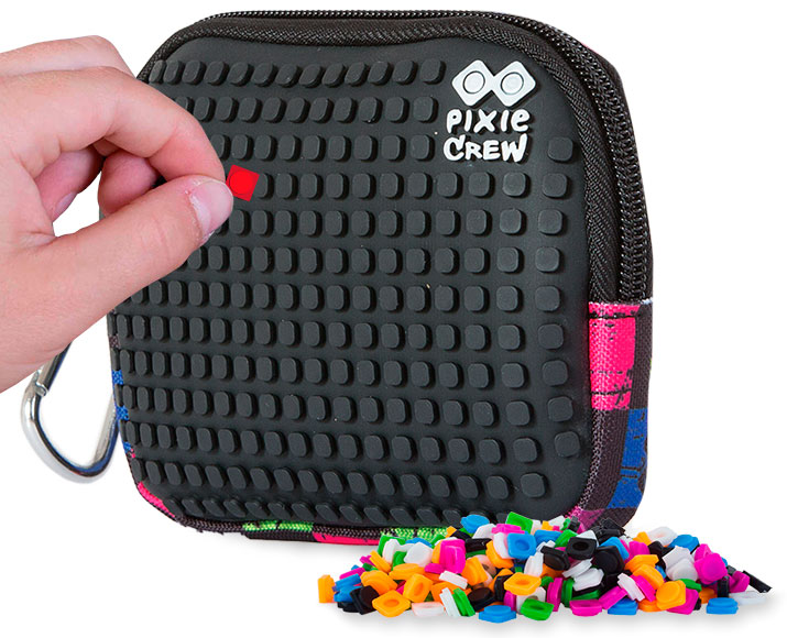 

Кошелек для мелочей Pixie Crew Клетка разноцветный в клетку и черный (PXA-08-16)