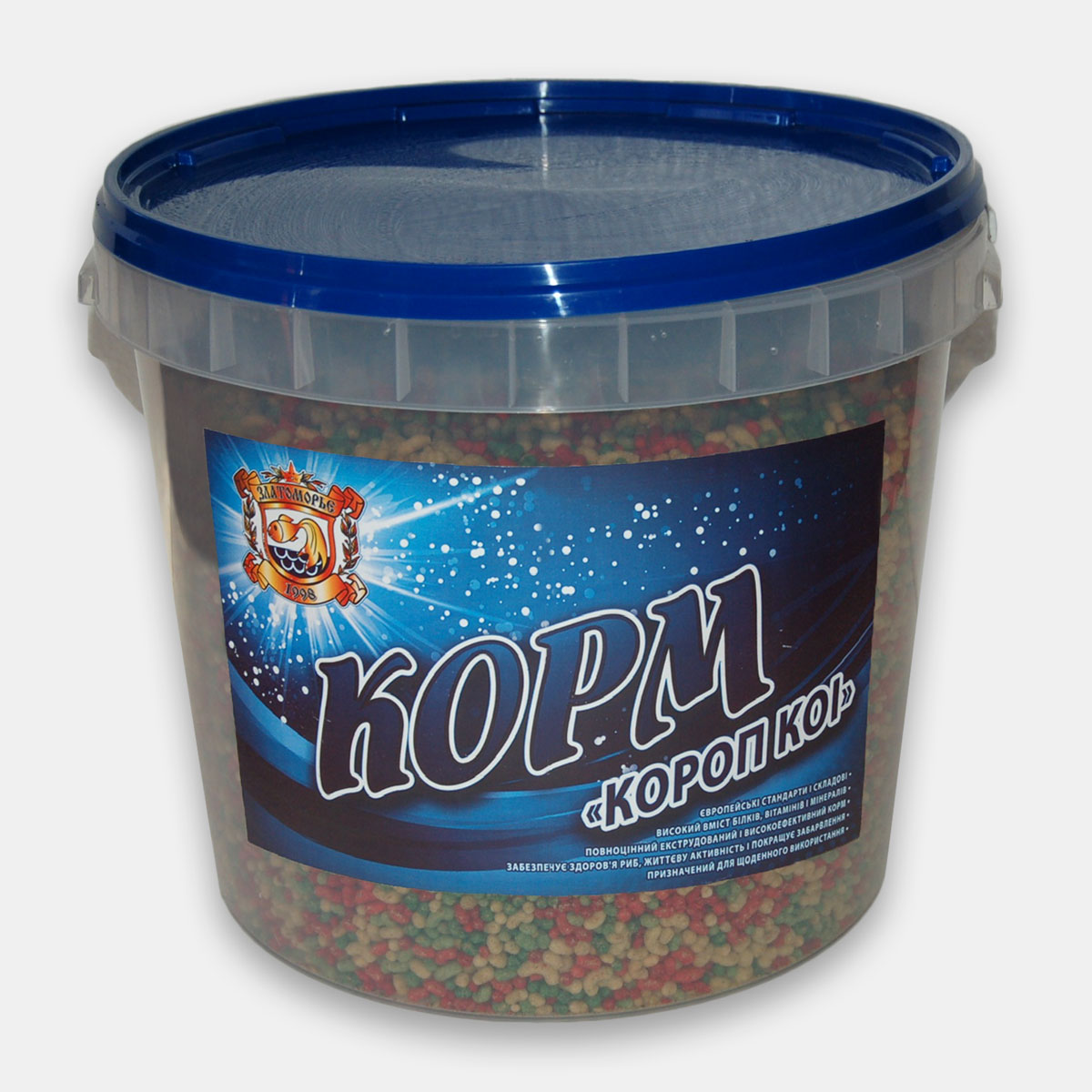 

Корм для риб Златоморье Карп коі в відрі 20 л (11223963)