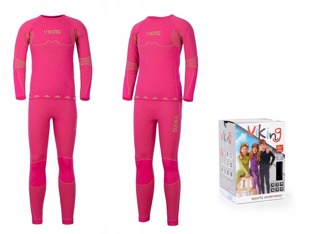 

Детское термобелье VIKING Riko Set kids 140-152 pink 500143030-4-3
