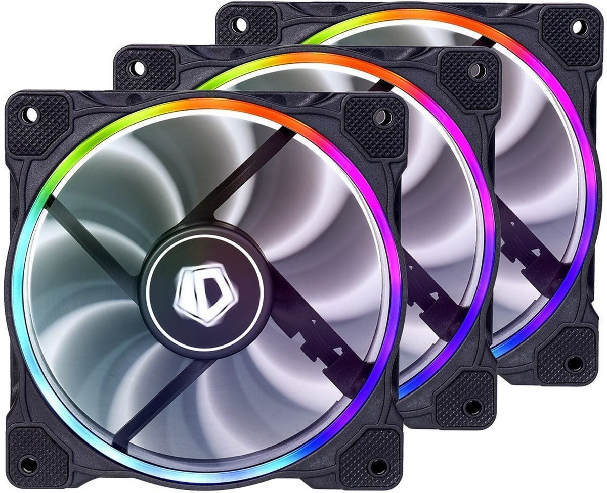 

Кулер для корпуса ID-Cooling ZF-12025-RGB Trio (3pcs Pack) (ZF-12025-RGB Trio)