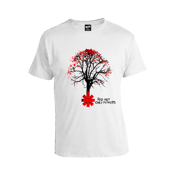 

Футболка BestU Red Hot Chili Peppers Tree Белый, Футболка BestU Red Hot Chili Peppers Tree Белый M