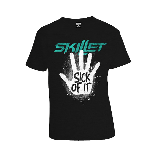 sick of it skillet shirt