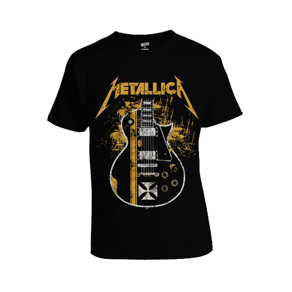 

Футболка Metallica Guitar Черный, Футболка Metallica Guitar Черный M
