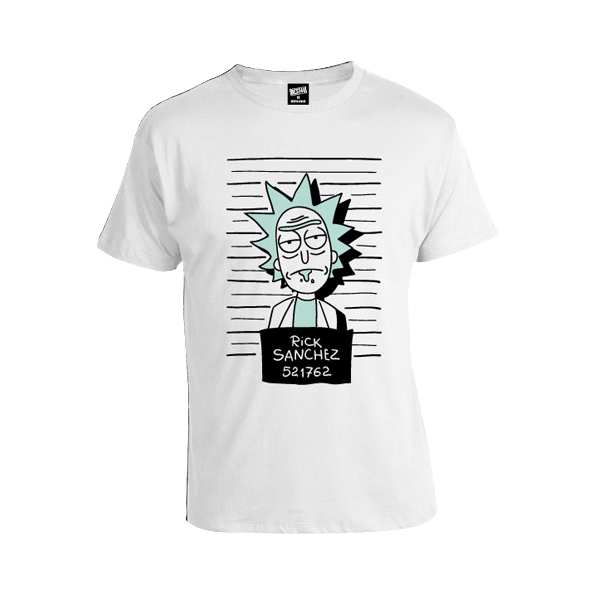 

Футболка BestU Rick and Morty Rick Sanchez Белый XXXL