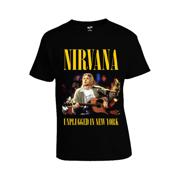 

Футболка BestU Nirvana Unplugged In New York Черный, Футболка BestU Nirvana Unplugged In New York Черный XL