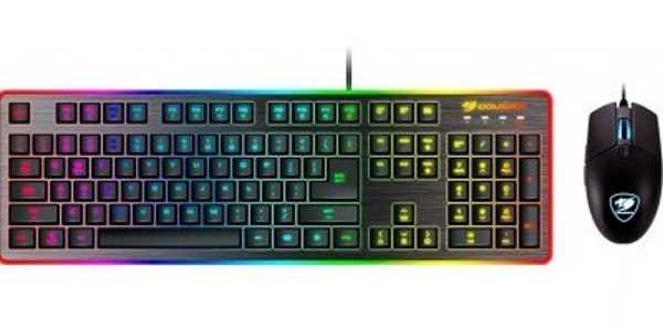 

Клавіатура + миша Cougar Deathfire EX, 8 профілів підсвітки