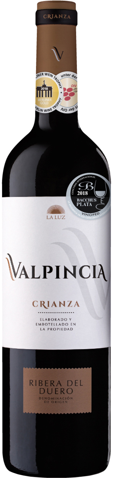 Акция на Вино Vinos De La Luz Valpincia Crianza 2015 красное сухое 0.75 л 14.5% (8424188100185) от Rozetka UA
