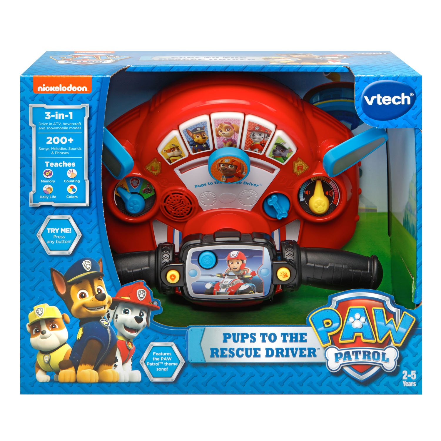 Paw patrol vtech driver sale