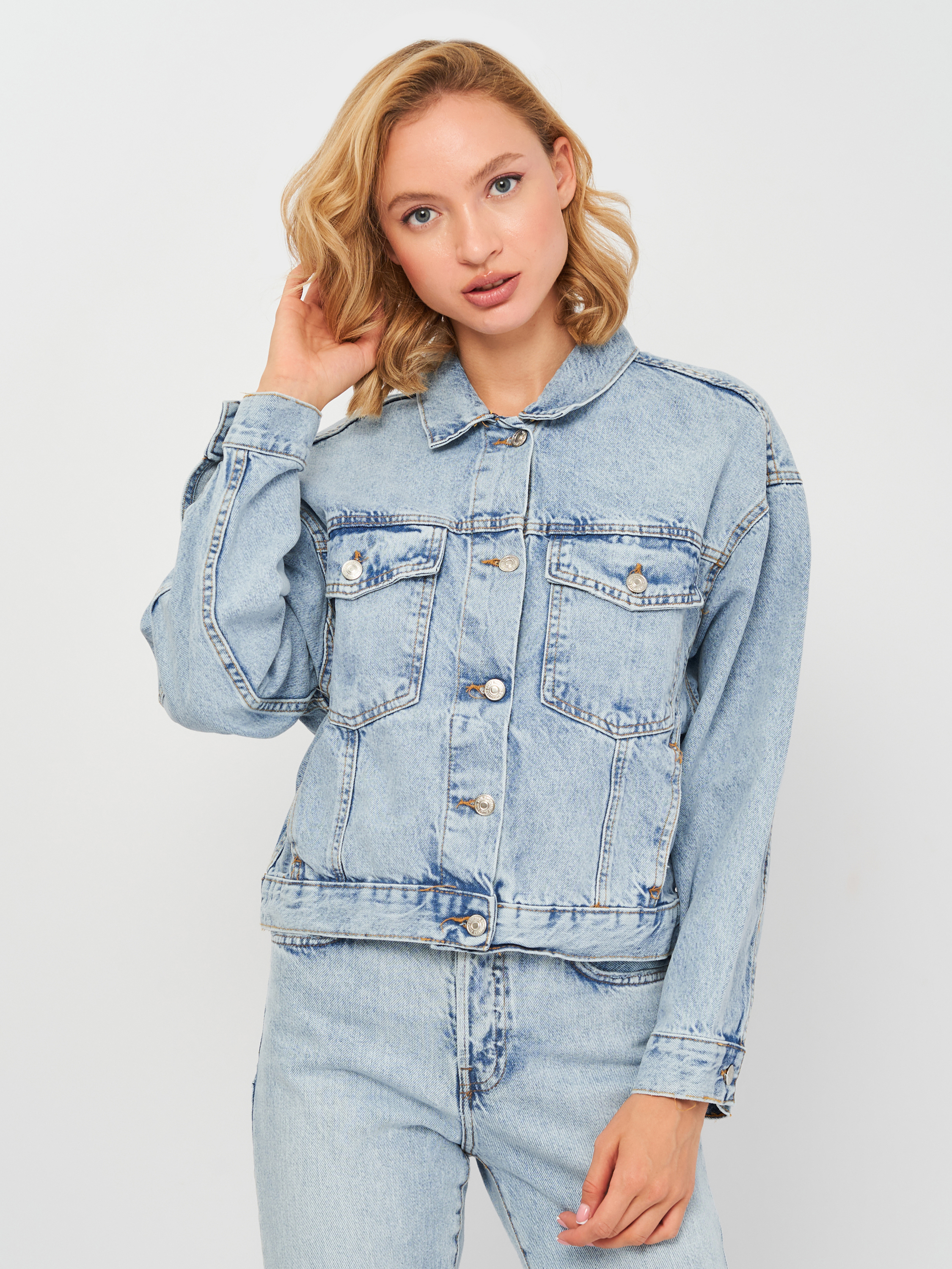 

Джинсовая куртка Mango 17040787-TM  Синяя, Джинсовая куртка Mango 17040787-TM M Синяя