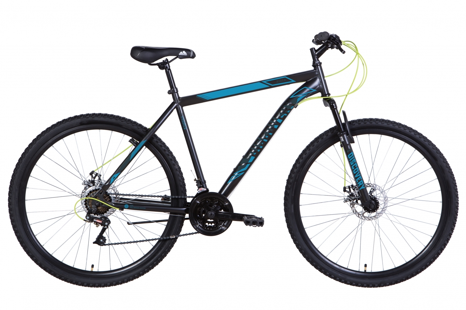 

Велосипед 29" Discovery RIDER DD 21" черно-синий 2021