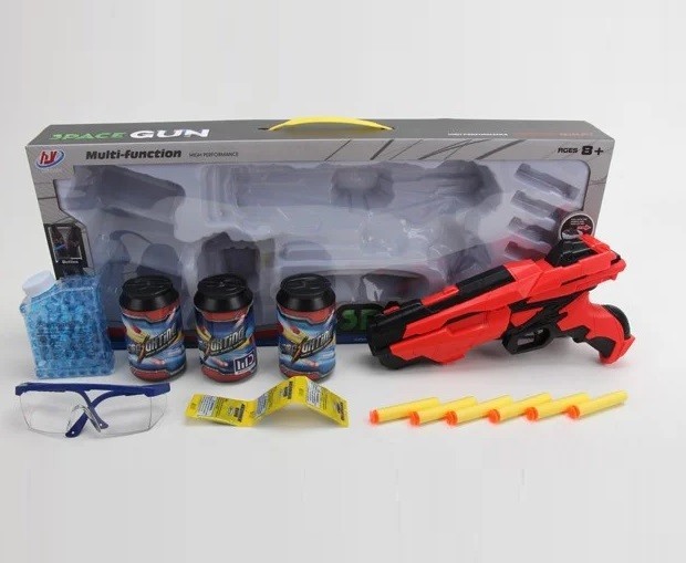 

Пистолет Huada Toys Арбиз" 588B на пулях (А482)