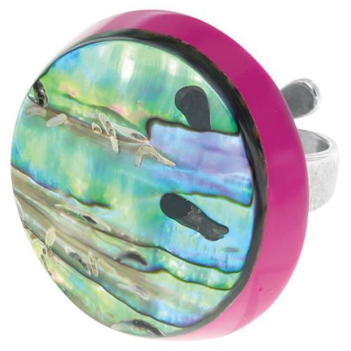 

Кольцо Nature Bijoux из ракушки "Haliotis Iris" 19--22435