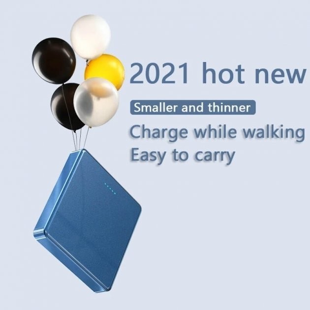 

Павербанк Epik Quick Charge 10000mAh 20W blue