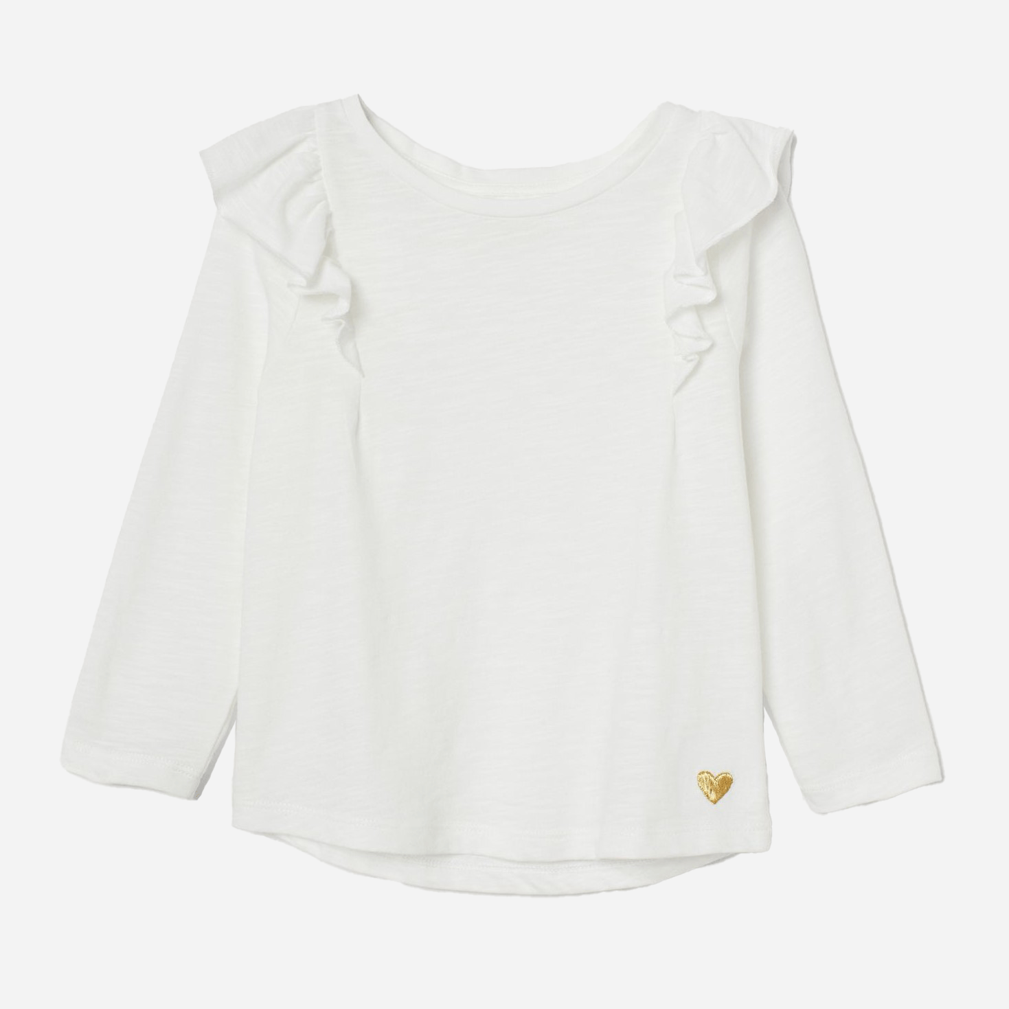 

Лонгслив H&M 2504-8139010 110-116 см Белая (hm07557537687)