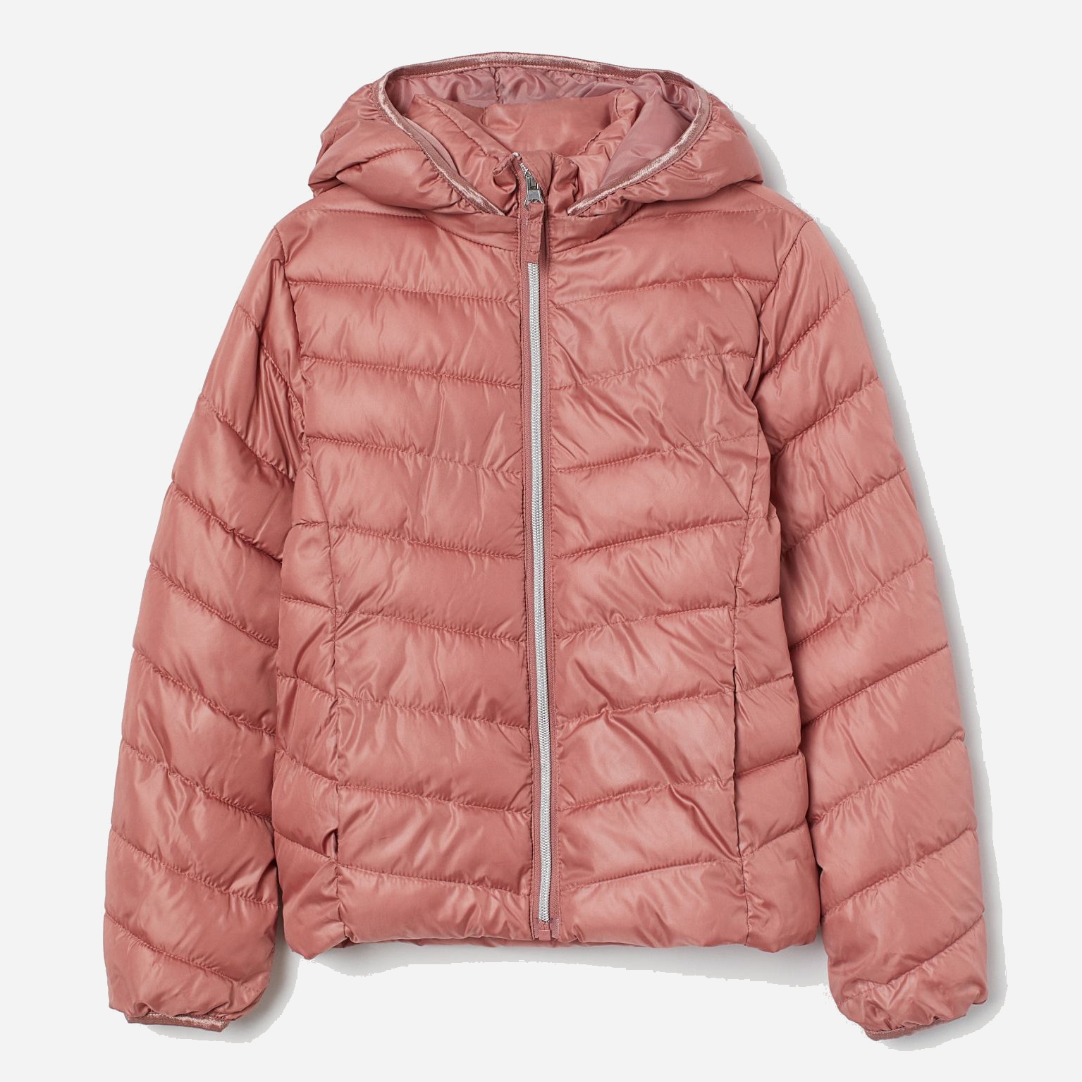 

Демисезонная куртка H&M 2907-8688002 146 см Розовая пудра