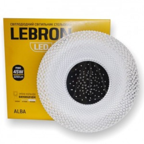 

Светодиодный светильник LEBRON L-CL-ALBA Max 45W 3000K-6500K 3200Lm