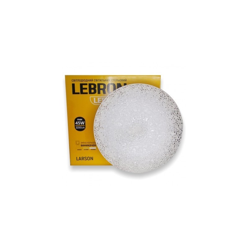 

Светодиодный светильник LEBRON L-CL-LARSON Max 45W 3000K-6500K 3200Lm