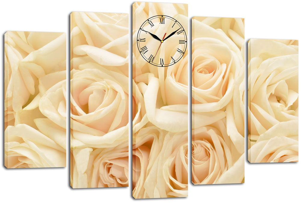 

Модульная картина с часами DK Place 80x120 см (m5c-chf2)