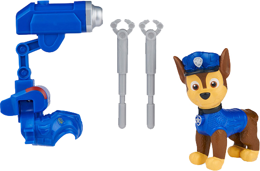 

Коллекционная фигурка Spin Master Paw Patrol Щенячий патруль в кино: щенок Гонщик с механической функцией (SM16655/6137)