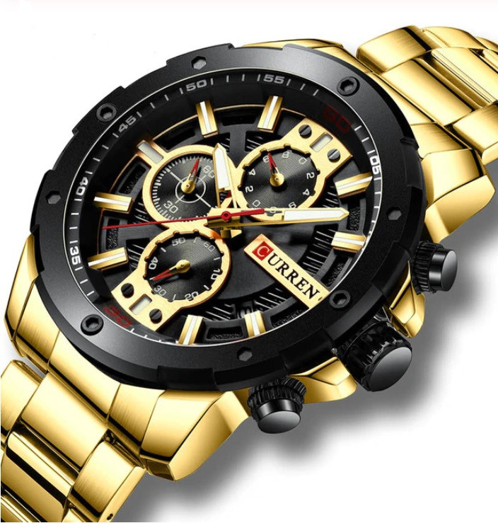 

Мужские часы Curren 8336 (gold-black)