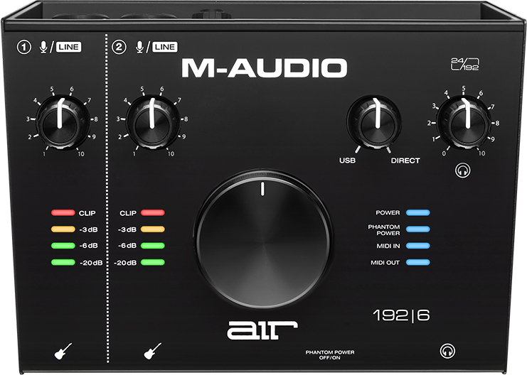 

Аудиоинтерфейс M-Audio Air 192x6 (AIR192x6)