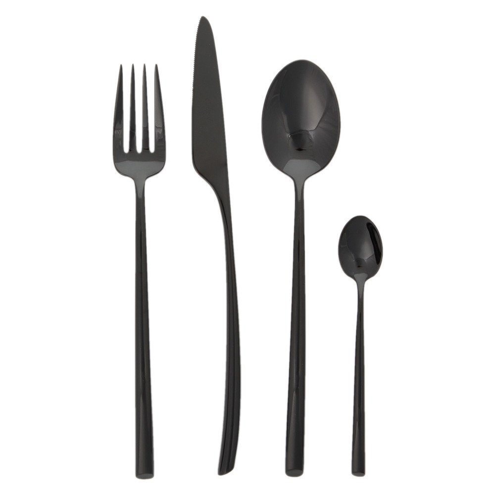 

Набор столовых приборов 24 пр. Cutipol Duna Black 9270-24BK
