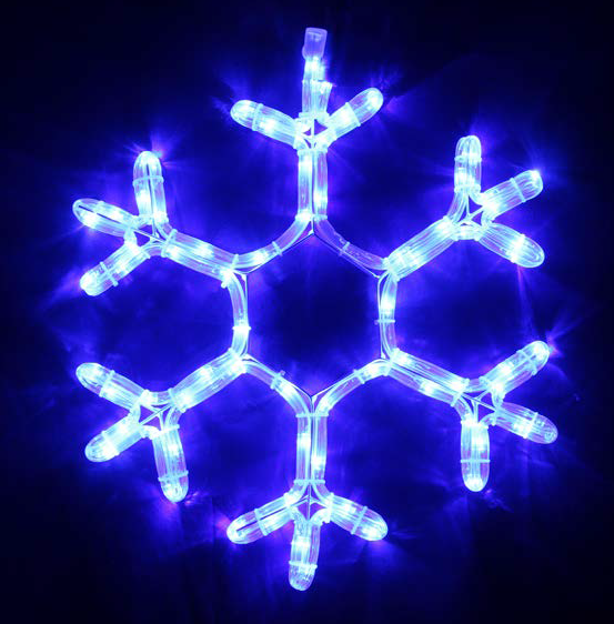 

Снежинка светодиодная DELUX 0.4м 12 "Flash LED"