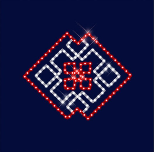 

Мотив светодиодный универсальный "Орнамент" Lumiere 058м*0.72м