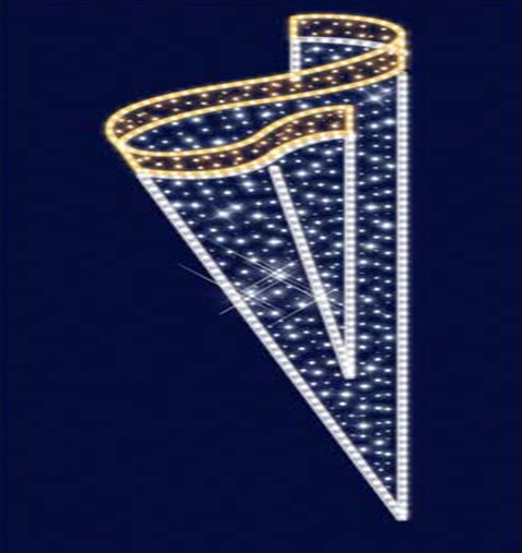 

Кронштейн на опору светодиодный 025 Lumiere 3.3м*1.1м