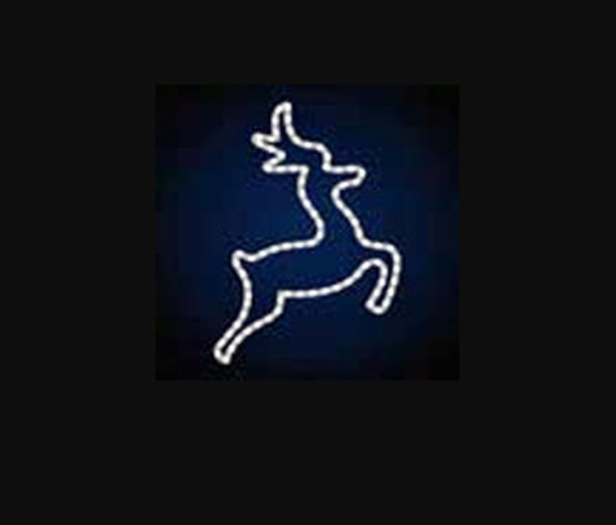 

Мотив светодиодный новогодний "Олень" Lumiere 0.8м*0.5м