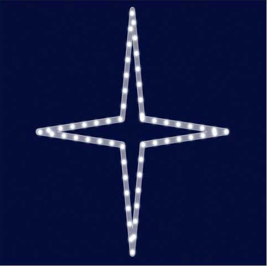

Звезда светодиодная "Четырехконечная" Lumiere 0.55м*0.55м