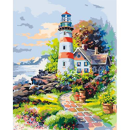 

Рисование по номерам "Приют мечтаний" 40*50 см Идейка (КНО2719)