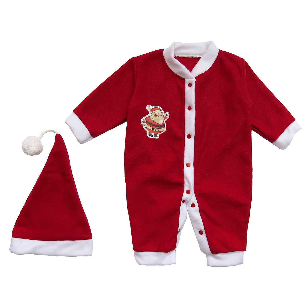 

Новогодний человечек с шапочкой 62 см Красный 12074