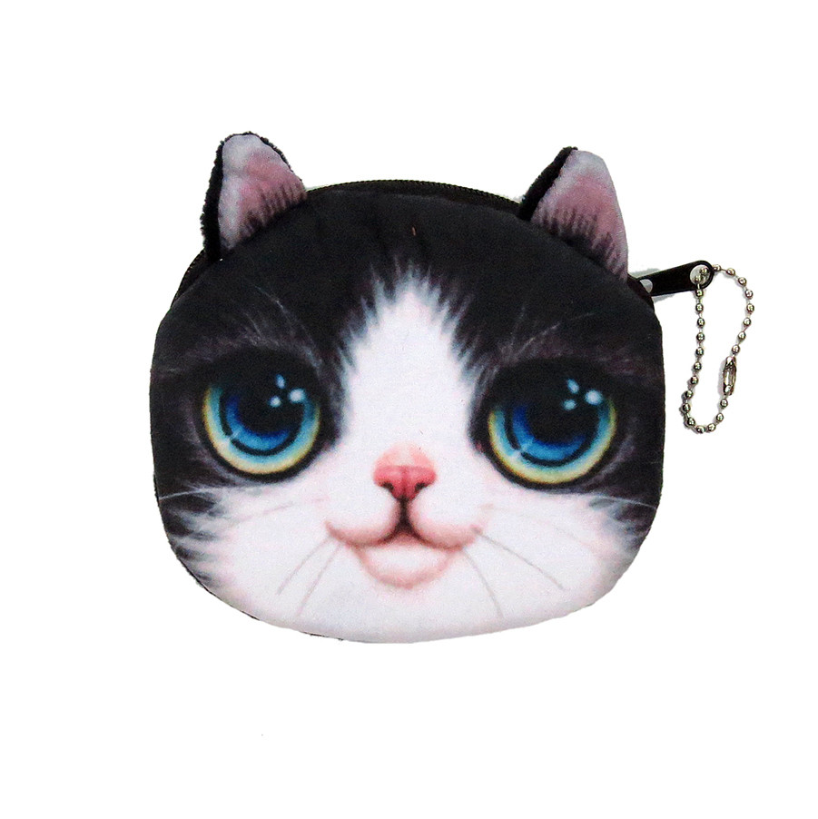 

Кошелек "Котик" с ушками My accessories Черный 18263