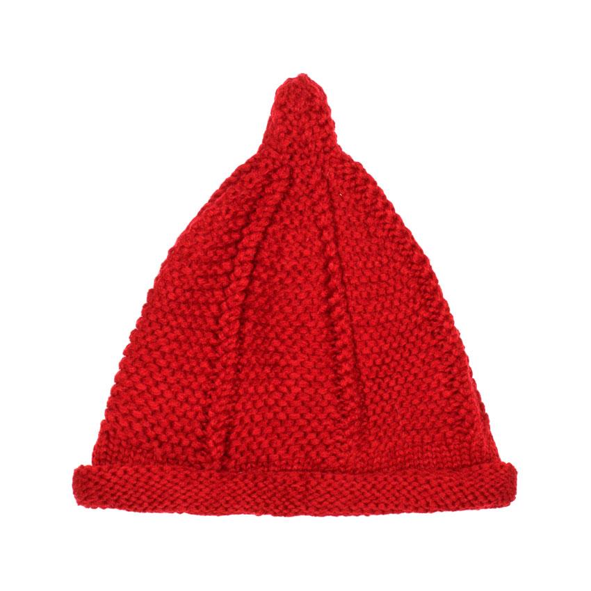 

Шапка бини Beani'qe Капля Drop One size Бордовый