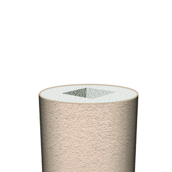 

Тело полуколонны Prestige Decor LC102-2H