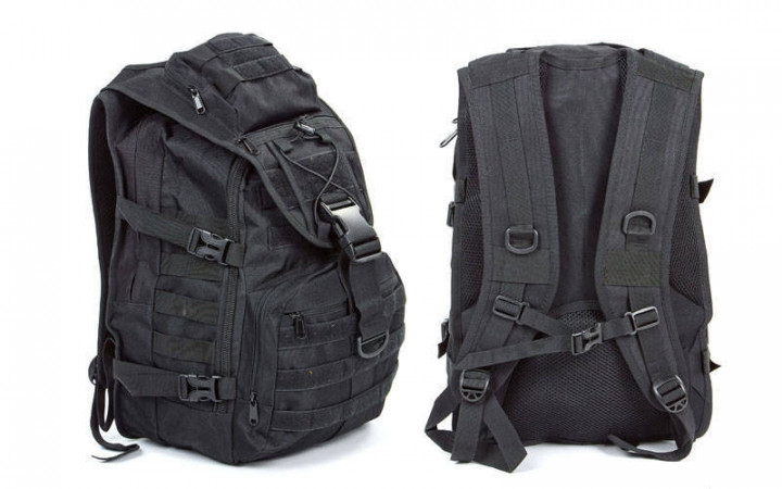 

Рюкзак штурмовой тактический V-30л SILVER KNIGHT black TY-9900