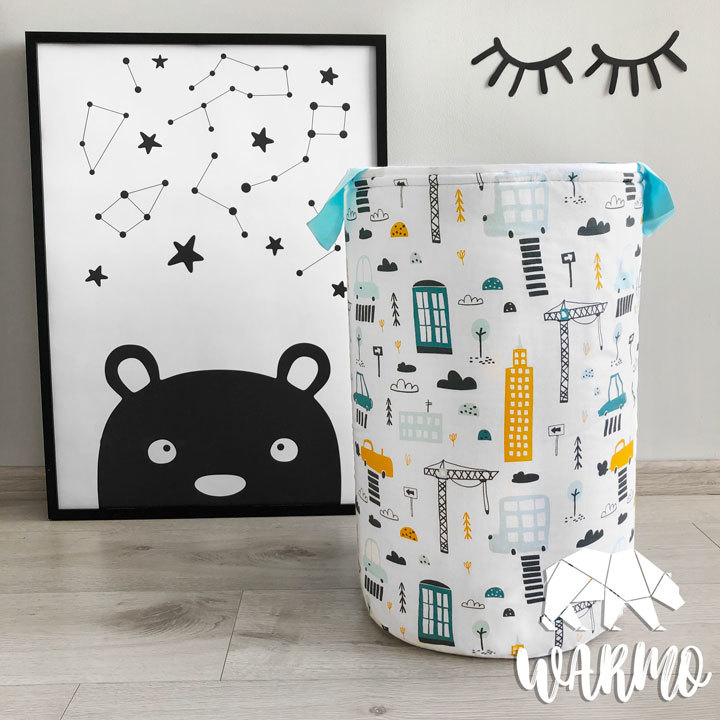 

Корзина для игрушек Warmo Город ()