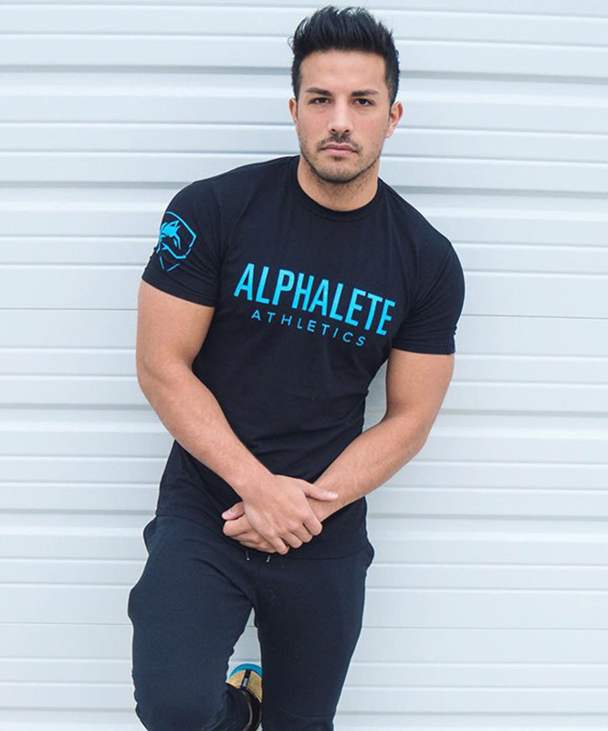 

Мужская футболка Alpha 6554 XXL цвет черный
