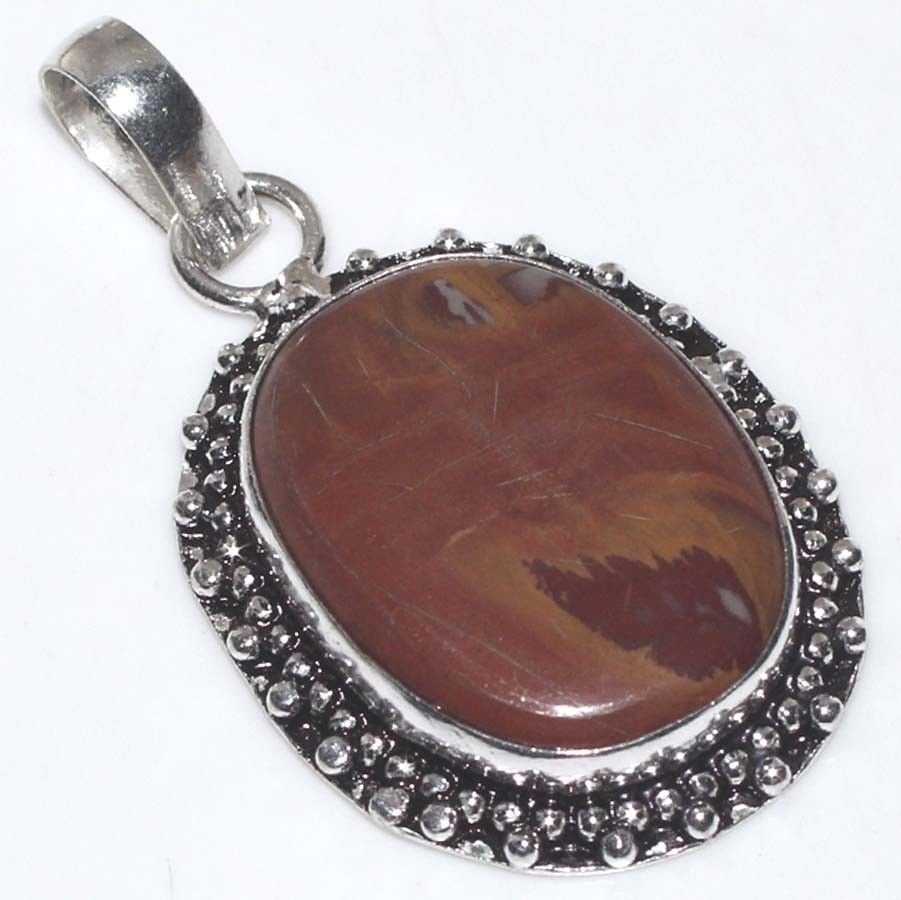 

Подвеска с камнем яшма (Н-13683)