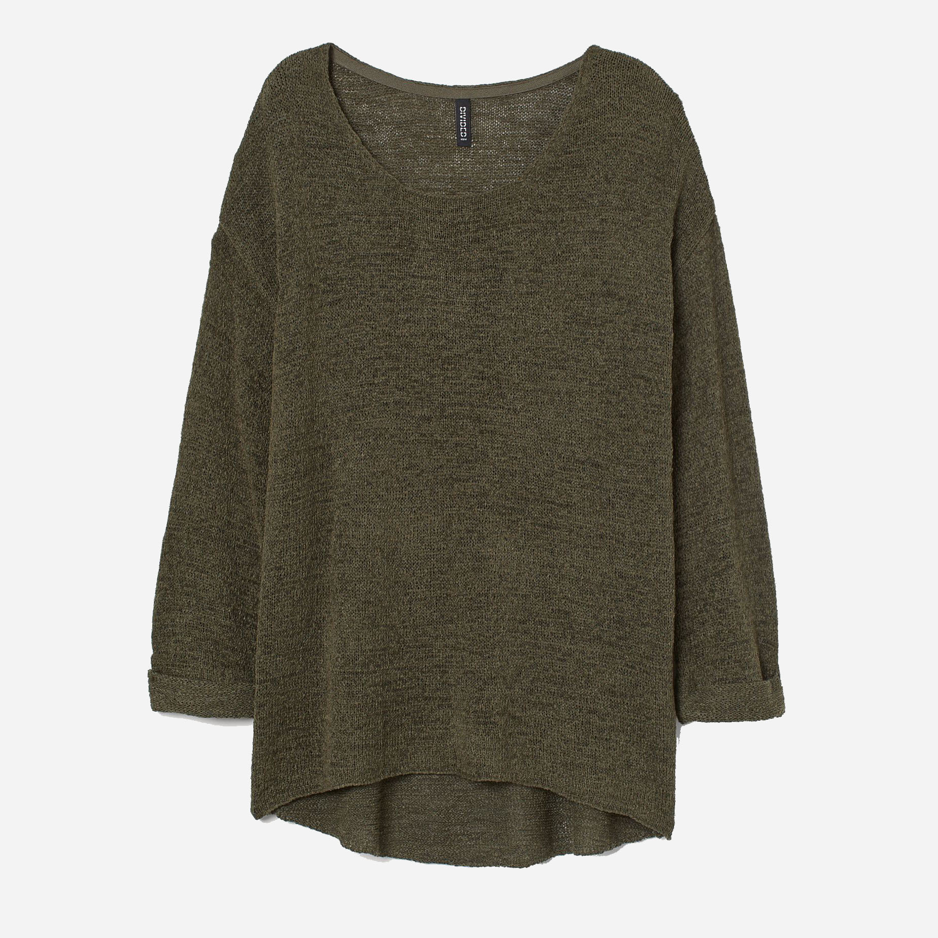 

Джемпер H&M 807-8577782 M Темно-зеленый
