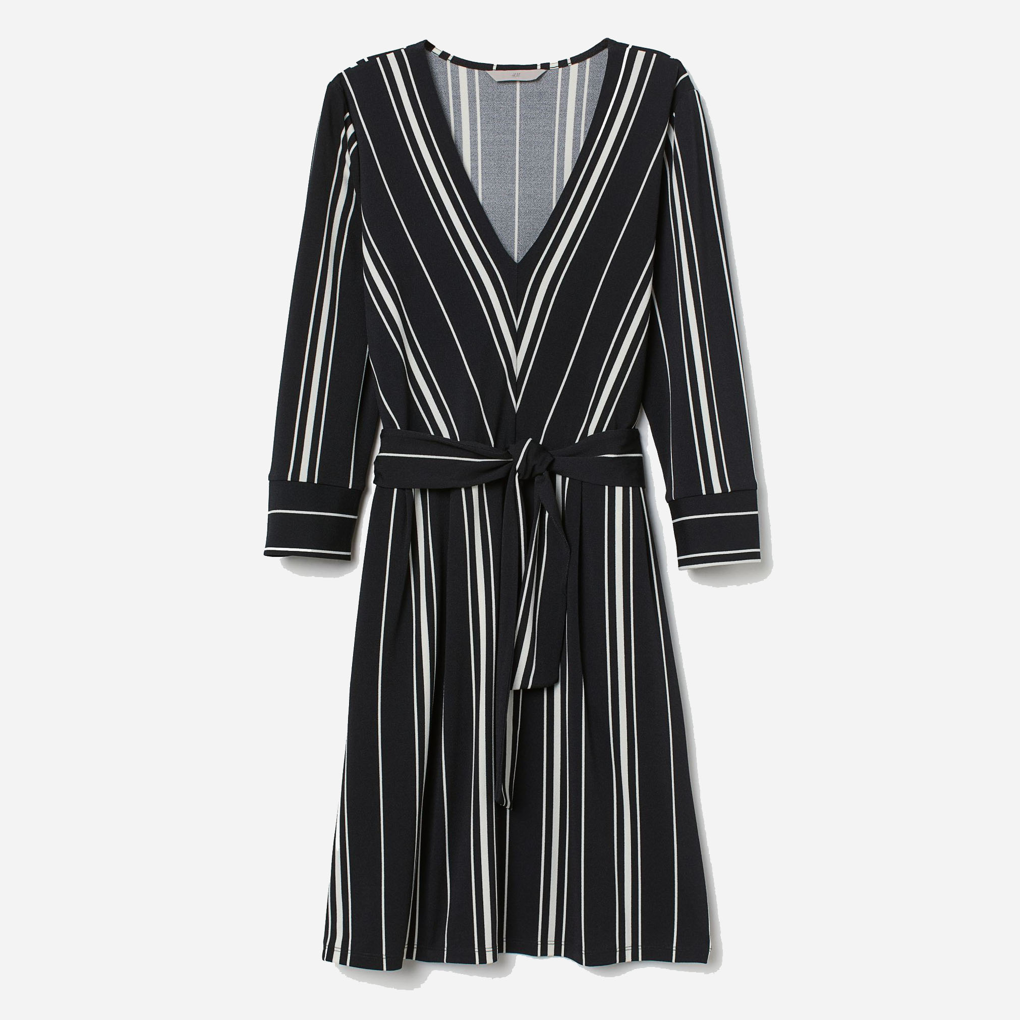

Платье H&M 907-6129359  Черное с белым, Платье H&M 907-6129359 S Черное с белым