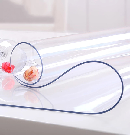 

Скатерть мягкое стекло Dekores на стол защитная глянцевая 1400x900x2 мм Прозрачная