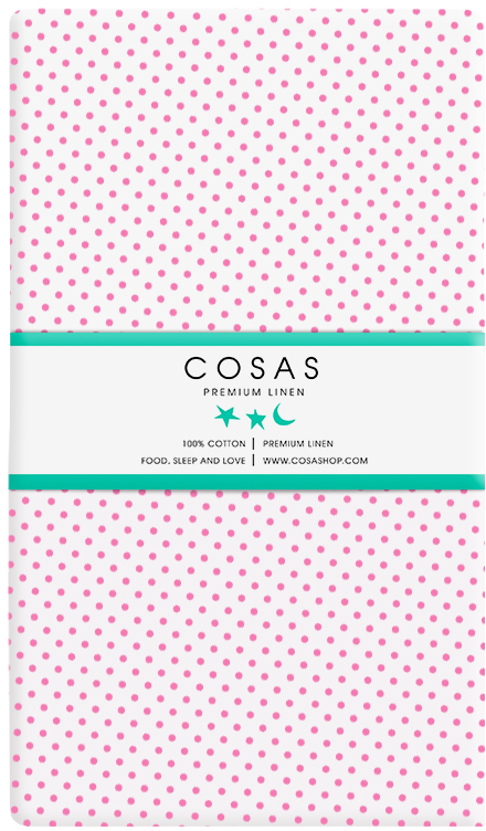 

Простынь Cosas Delta_Rose 155х215