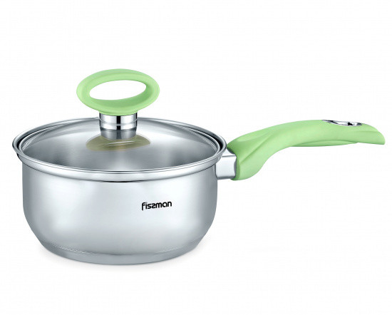 

Ковш Fissman Janet с крышкой 16х8см/1.6л (SS-5440.16)