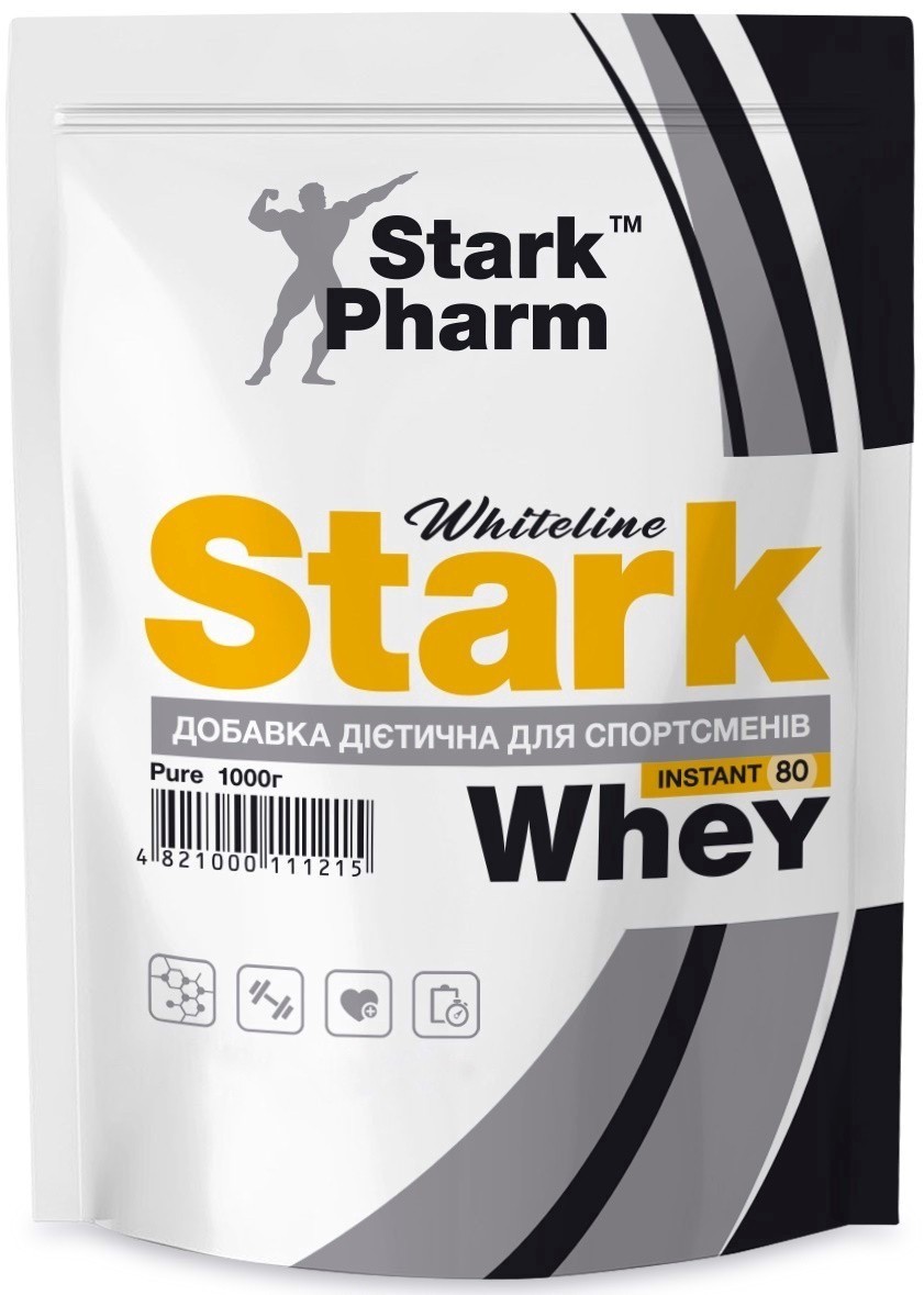 

Протеин Stark Pharm Whey 80 1 кг Без вкусовых добавок