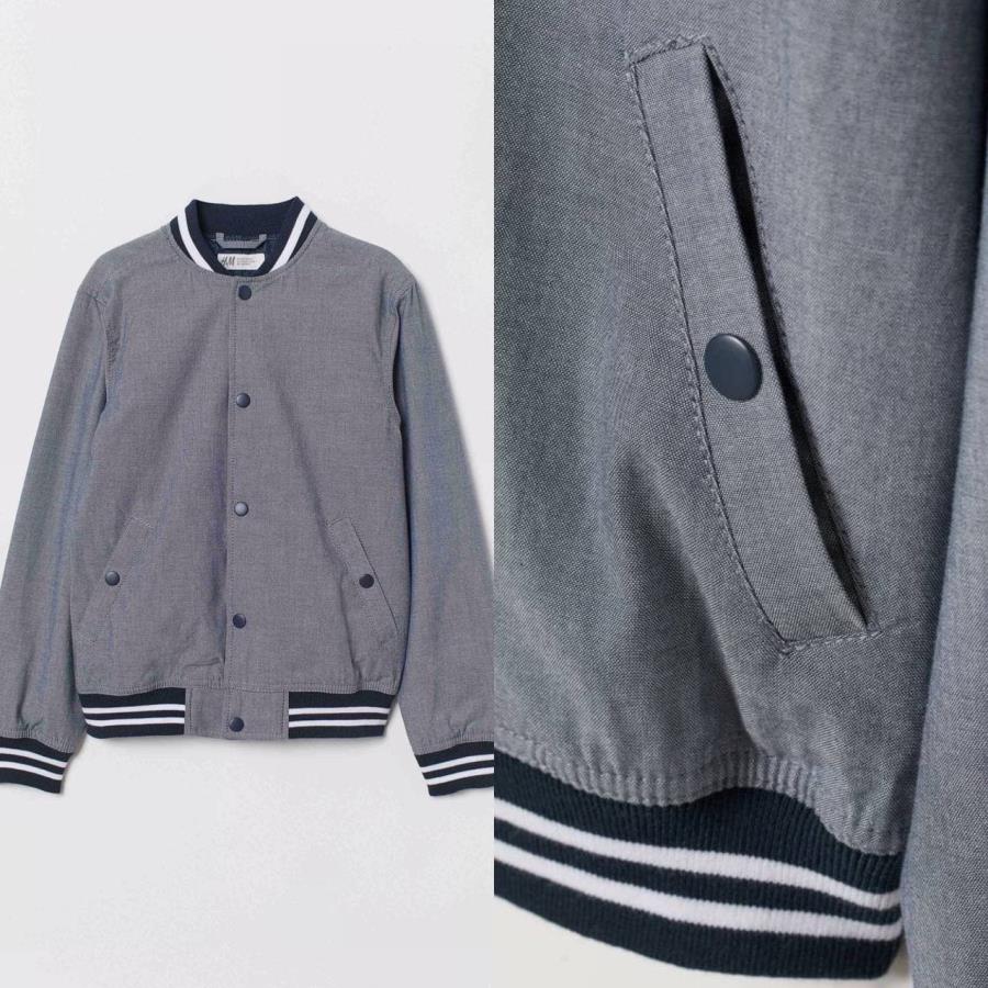 

Куртка бомбер H&M Х16469 сірий 152