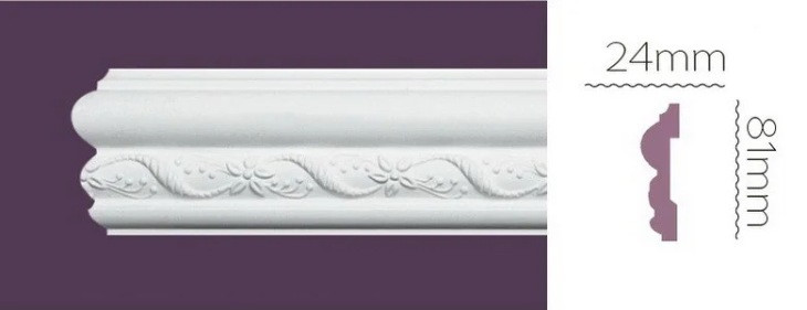 

Молдинг Home Decor 1341 (81x24)мм