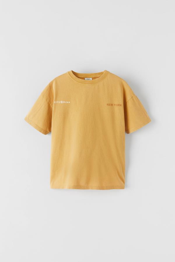 

Футболка ZARA ПХ5244 гірчичний 140